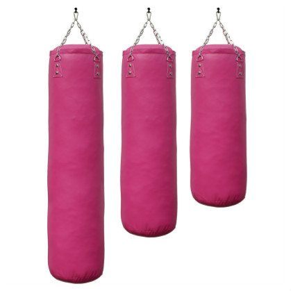 Sportief bokszak roze luxury 100 - 150 cm SPOBOKLURO